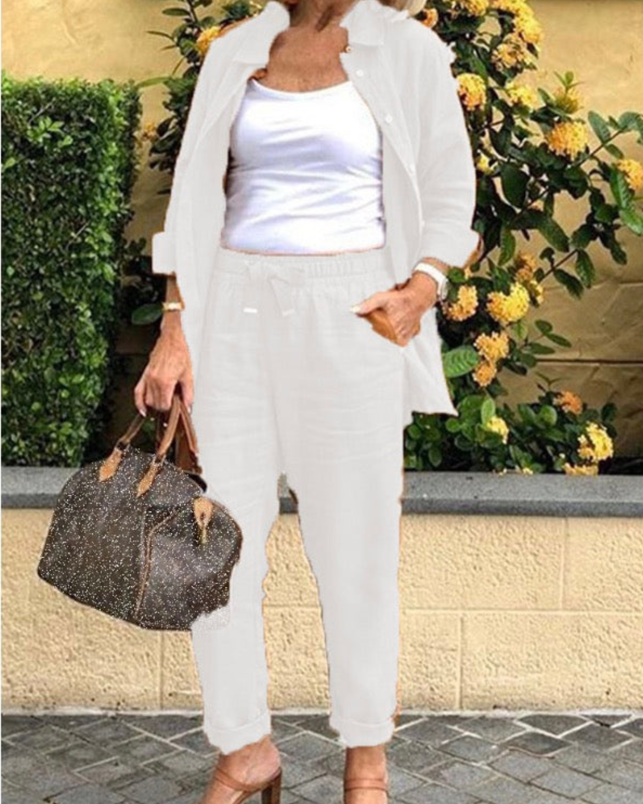 Conjunto con Botón Isabele