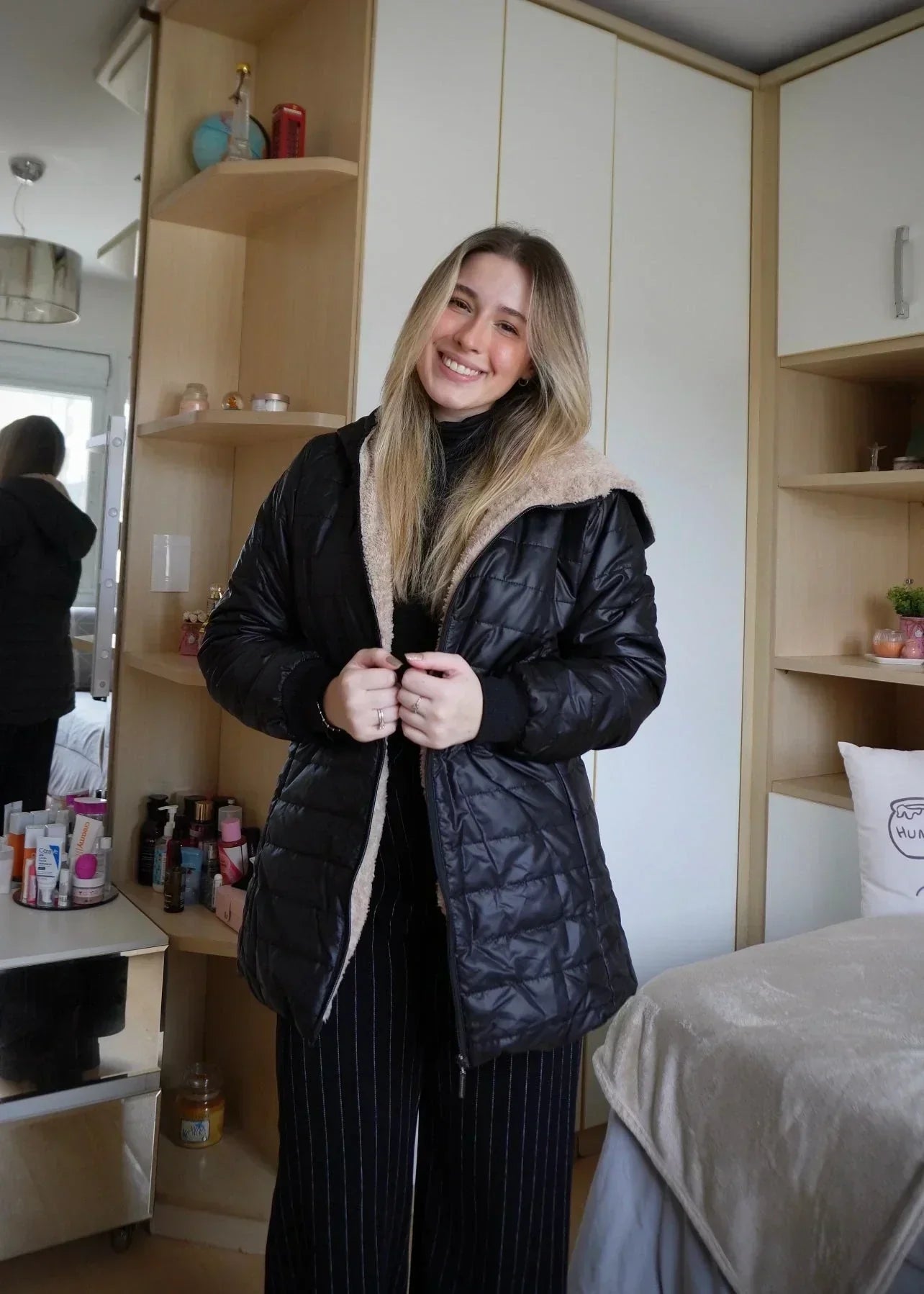 Chaqueta Femenina de Peluche - LIQUIDACIÓN DE INVENTARIO