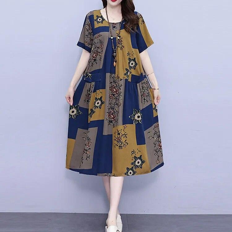 Vestido Suelto Antonella™ Estilo Barroco / ¡Celebra la Vida con Ligereza y Estilo!