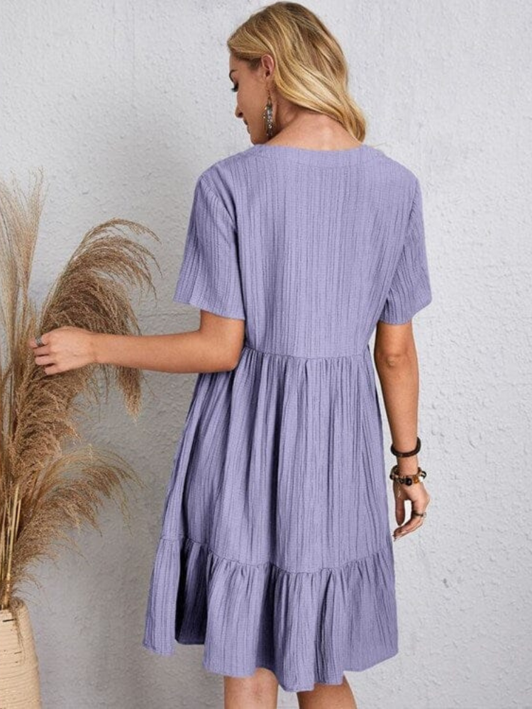 Vestido Corto Clásico Berenice - Pieza Exclusiva