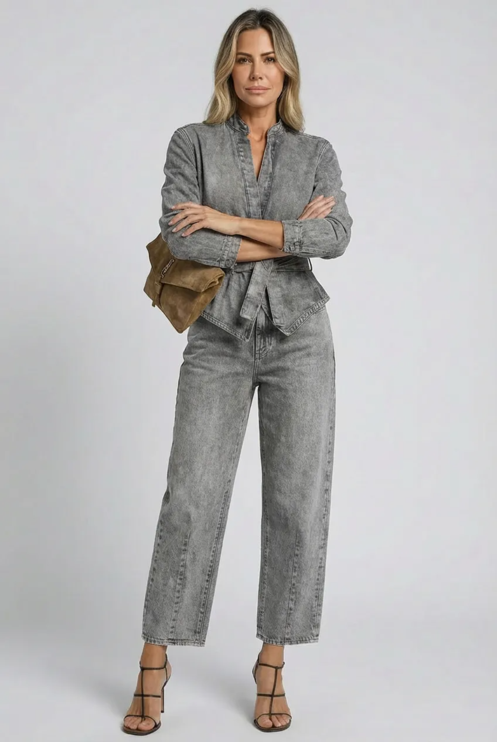 Conjunto Jess - Jeans - (Queridinho das Blogueiras Europeias)