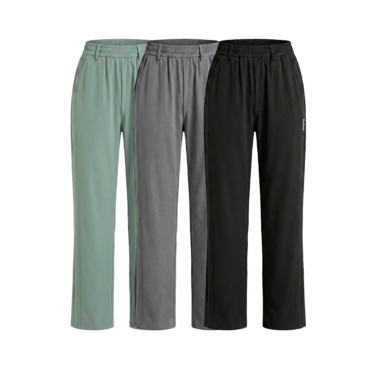 Kit 3 Calças Femininas Aurora em Malha Seda Gelo