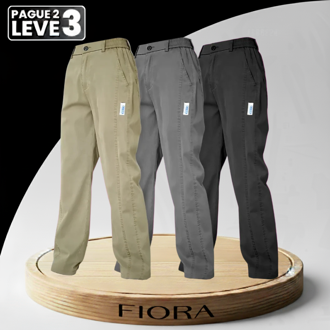 [Paga 2, Llévate 3] Pantalones Aurora de Seda y Poliéster Fría