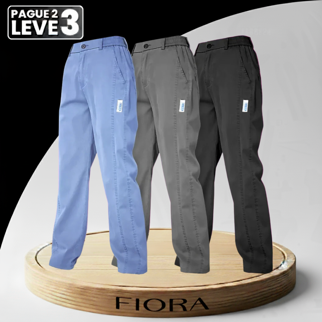 [Paga 2, Llévate 3] Pantalones Aurora de Seda y Poliéster Fría