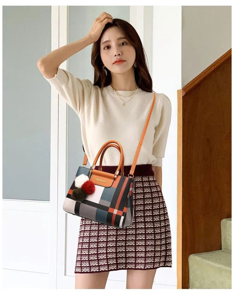 Bolso Femenino de Cuero PU - Michigan / ¡Practicidad y Elegancia en un Solo Bolso!