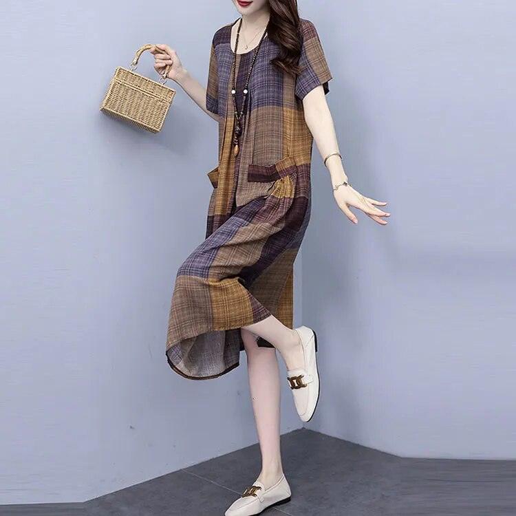 Vestido Suelto Antonella™ Estilo Barroco / ¡Celebra la Vida con Ligereza y Estilo!