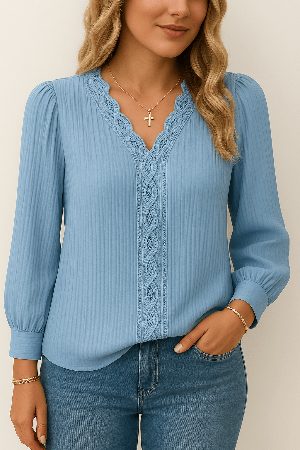 Kit 3 Blusas Feminina Elegance