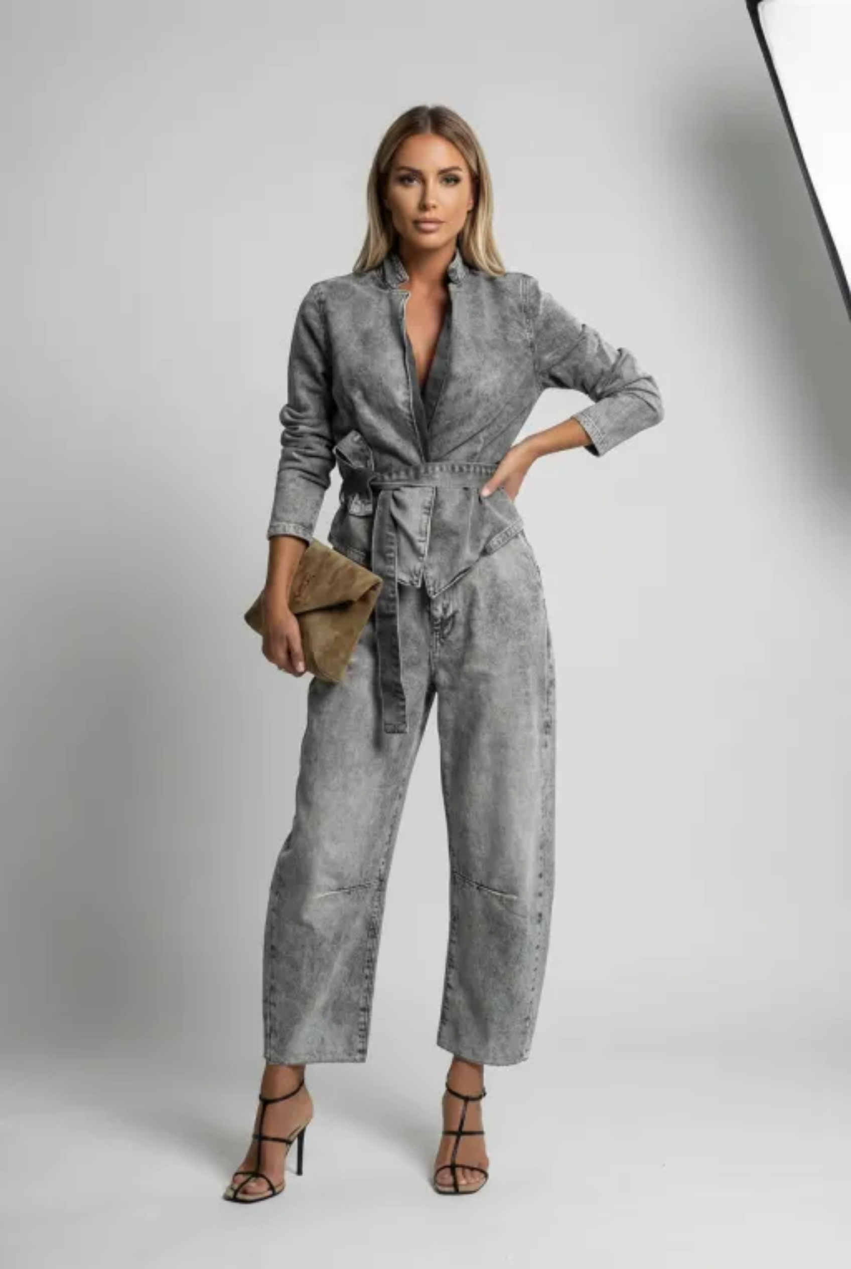 Conjunto Jess - Jeans - (Queridinho das Blogueiras Europeias)